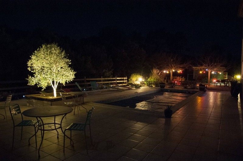 Location de vacances - Chambre d'hôtes à Lorgues - Les terrasses de nuit