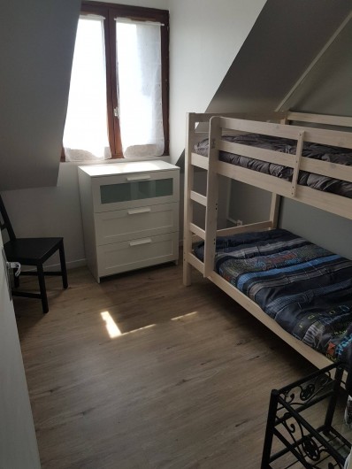 Location de vacances - Appartement à Blonville-sur-Mer - Chambre enfants avec lits mezzanine
