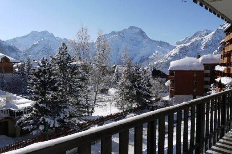 Location de vacances - Appartement à Les Deux Alpes - vue sur la Muzelle
