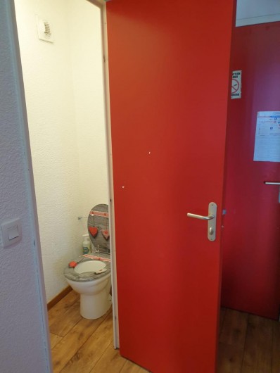 Location de vacances - Appartement à Valmeinier 1800 - toilettes