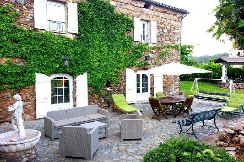 Location de vacances - Villa à Moriani-Plage - Terrasse de 100 m2