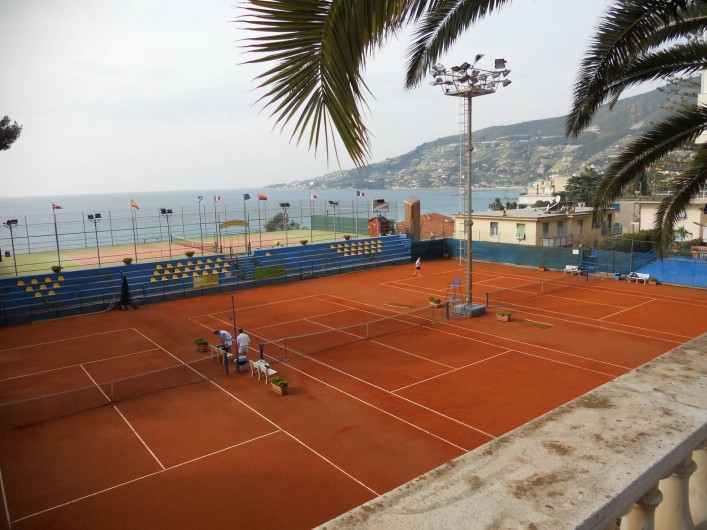 Location de vacances - Appartement à Ospedaletti - champs de tennis à ospedaletti