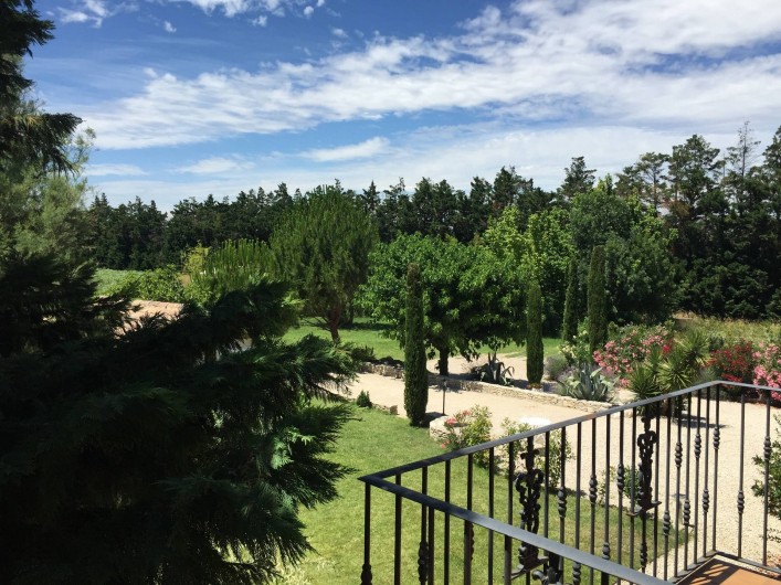 Location de vacances - Villa à Avignon - vue des balcons