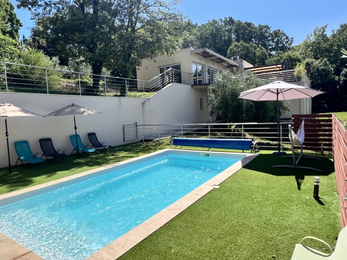 Location de vacances - Villa à Barjac