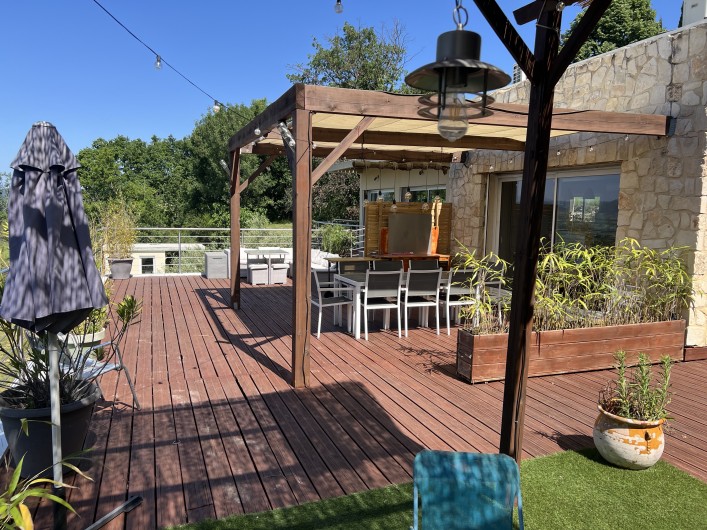 Location de vacances - Villa à Barjac