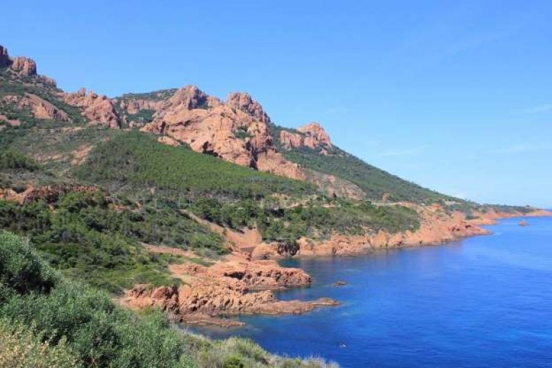 Location de vacances - Bungalow - Mobilhome à Cannes - Massif de l'Esterel et ses criques