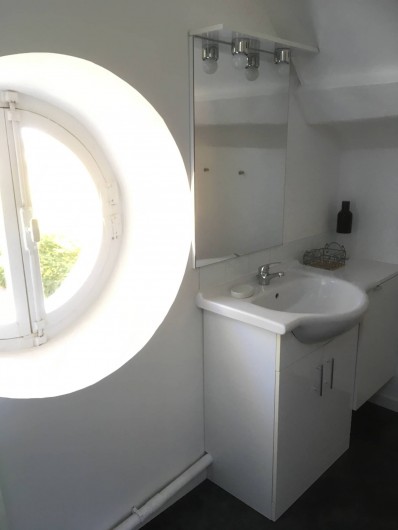 Location de vacances - Villa à Aix-les-Bains - La salle de bain douche wc du studio 4