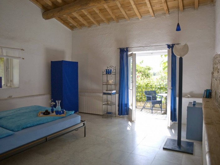 Location de vacances - Appartement à Castel Rigone - Chambre lit appt. "La Pipo" La Rogaia