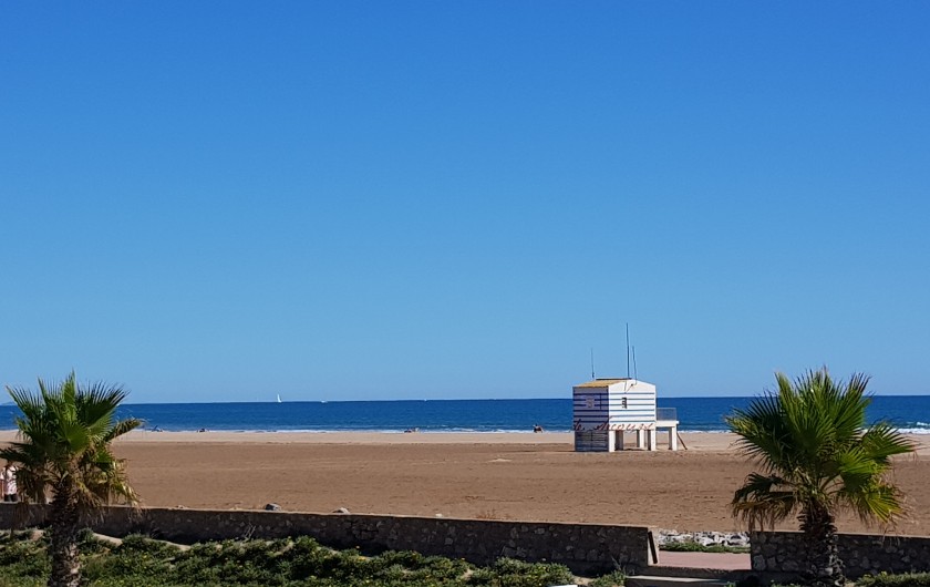 Location de vacances - Gîte à Saint-Nazaire-d'Aude - longues  plage de sable à 35 mn en voiture