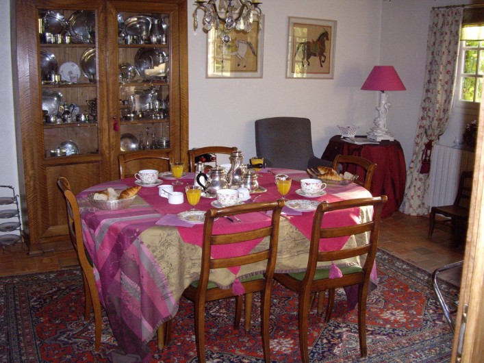 Location de vacances - Maison - Villa à Vitry-aux-Loges - Salle à manger