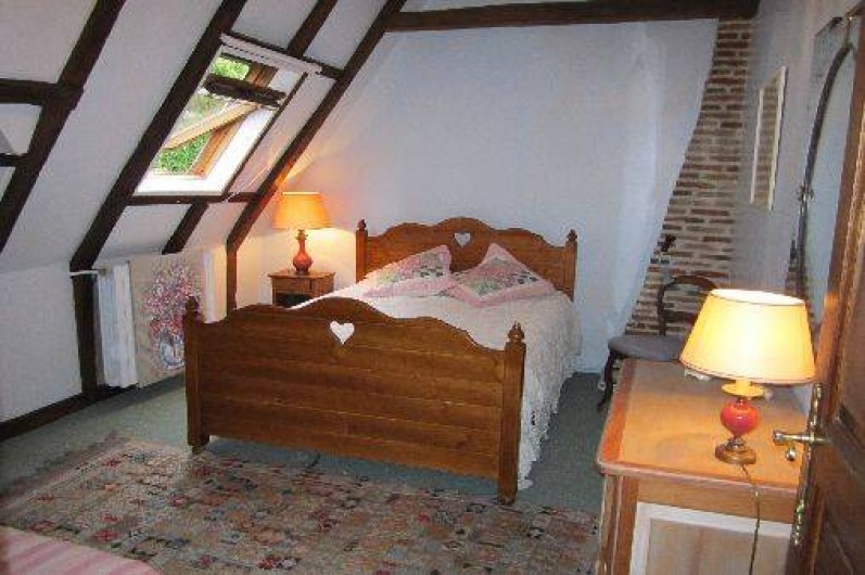 Location de vacances - Gîte à Montrichard - Chambre avec un lit de 140 et Un lit de 90