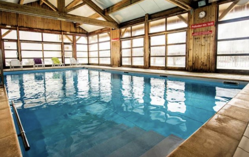 agréable piscine + sauna, été comme hiver !!!