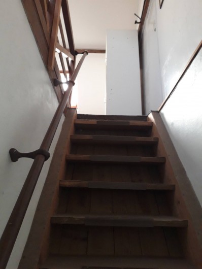 Location de vacances - Appartement à Sainte-Marie-du-Mont - 1 er escalier