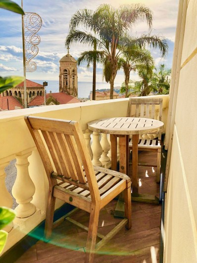 Location de vacances - Appartement à Monaco-Ville - le balcon