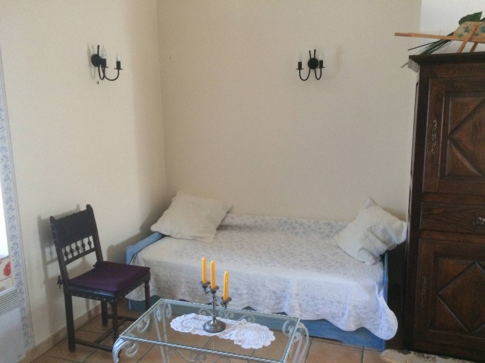 Location de vacances - Appartement à Manosque - Simple couchage du séjour
