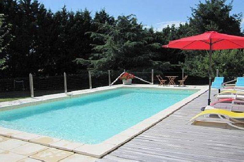 Location de vacances - Maison - Villa à Mauzac-et-Grand-Castang - Piscine 10 x 5 entièrement clôturée