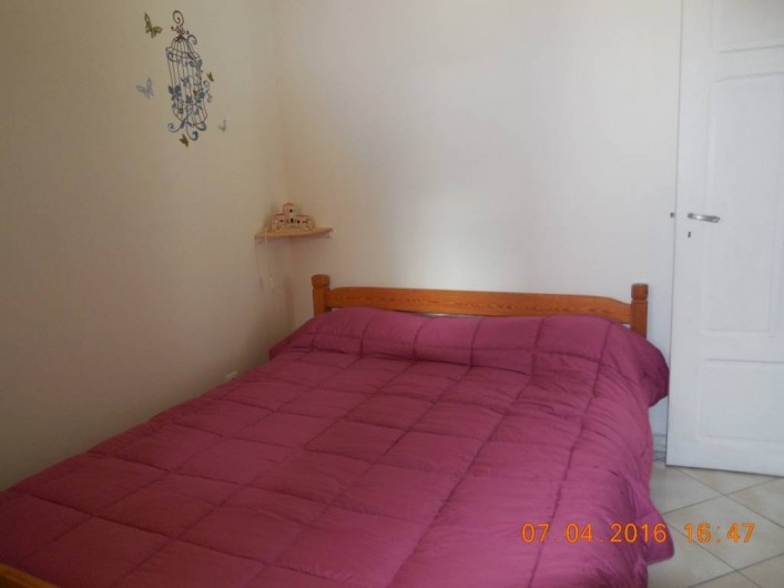 Location de vacances - Villa à Argelès Plage - chambre lit en160