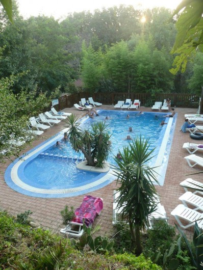 Location de vacances - Camping à Sorède - La piscine chauffée a