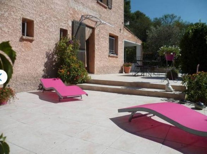 Location de vacances - Maison - Villa à Aix-en-Provence - Terrasse