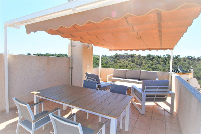 Location de vacances - Appartement à Orihuela Costa - Solarium privé