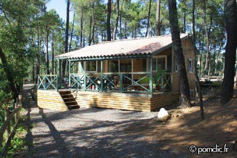 Location de vacances - Camping à Joyeuse - Chalet Acacia