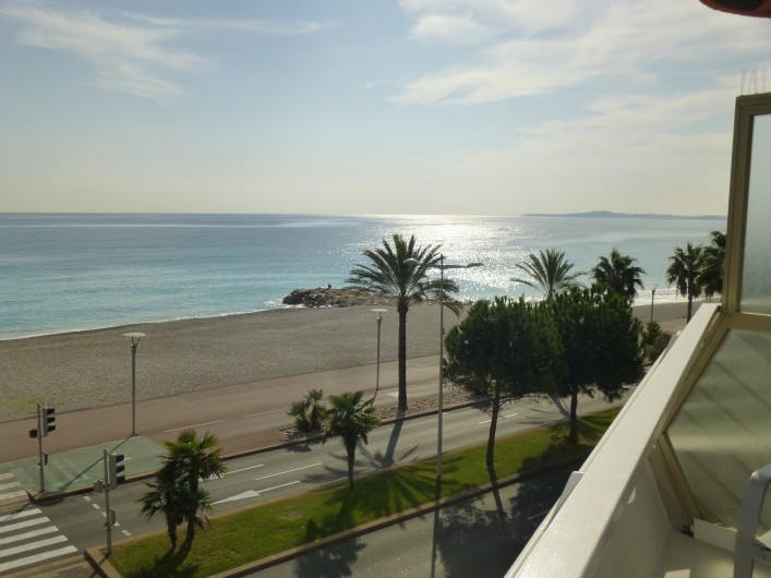 Location de vacances - Appartement à Cagnes-sur-Mer - spectacle évolutif de la mer et du soleil