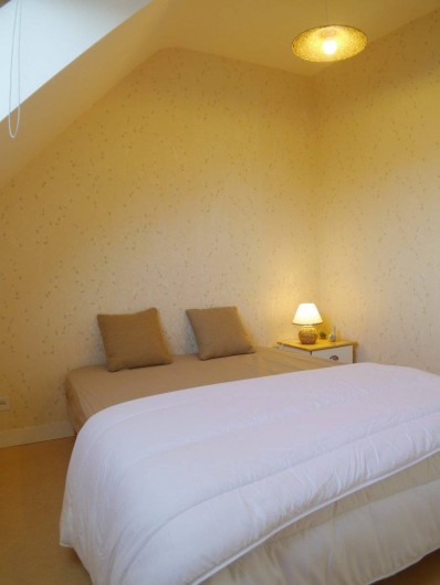 Location de vacances - Maison - Villa à Fouesnant - Chambre 3 à l'étage
