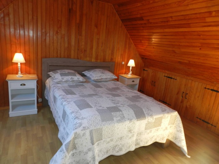 Location de vacances - Gîte à Plouhinec - Grande chambre N°1 avec lit double