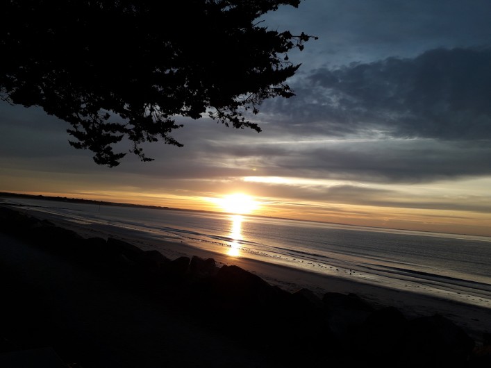 Location de vacances - Villa à Île-Tudy - Le soleil se couche!