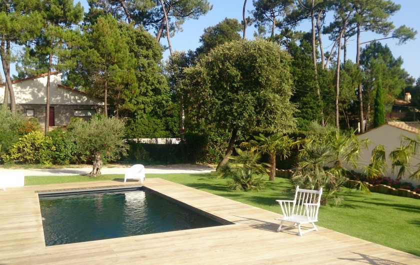 Location de vacances - Villa à Saint-Palais-sur-Mer - la piscine  chauffée 8m x 4m  volet de sécurité immergé