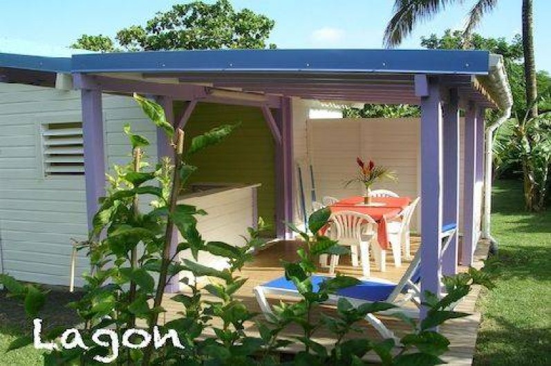 Location de vacances - Bungalow - Mobilhome à Deshaies - bungalow LAGON