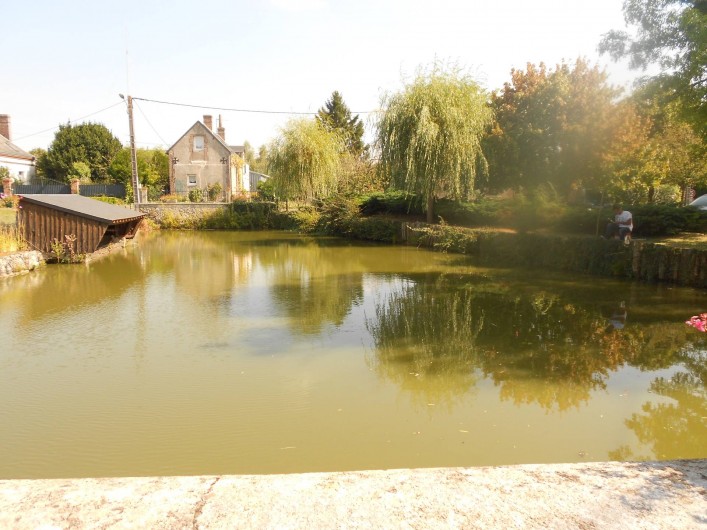 Location de vacances - Villa à Saint-Nicolas-des-Motets - étang  et  péché
