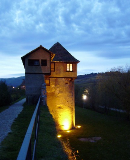 Location de vacances - Gîte à Bergheim - Tour des remparts