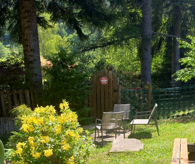 Location de vacances - Gîte à La Bresse - Jardinet