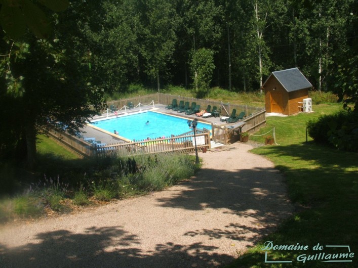 Location de vacances - Chalet à Auquainville - Piscine accessible de 10h à 19h