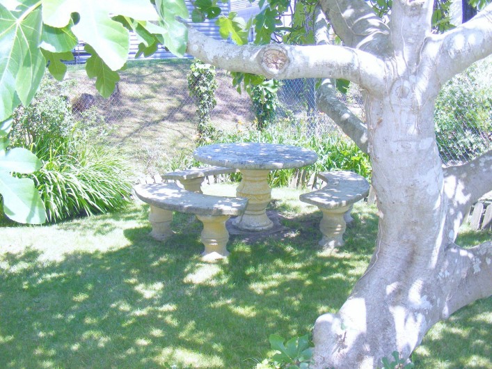 Location de vacances - Appartement à Tarnos - Salon de jardin 2/4