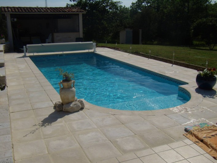 Location de vacances - Gîte à Fontanes - piscine