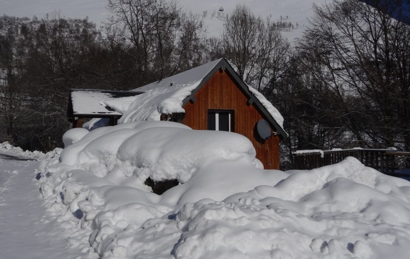 Location de vacances - Chalet à Estaing - RÊVE DE GOSSE Une nature sous la neige