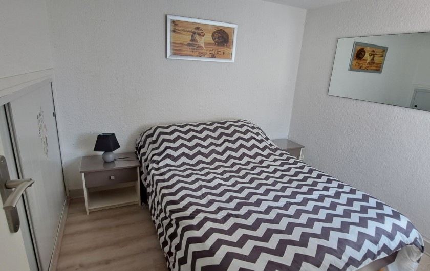 Location de vacances - Appartement à Le Cap d'Agde - Chambre du bas