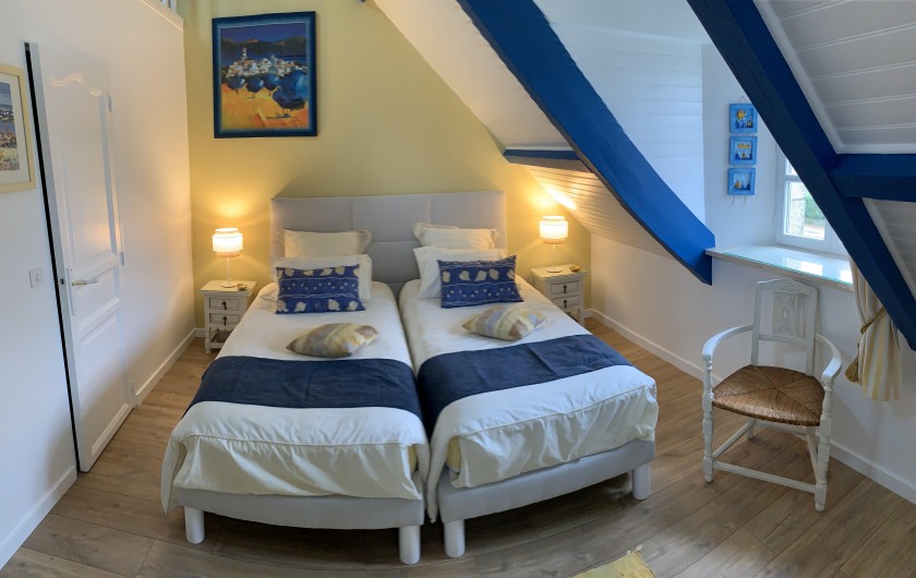 Location de vacances - Chambre d'hôtes à La Turballe - chambre jaune