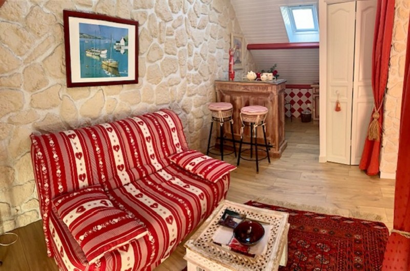 Location de vacances - Chambre d'hôtes à La Turballe - studio rouge