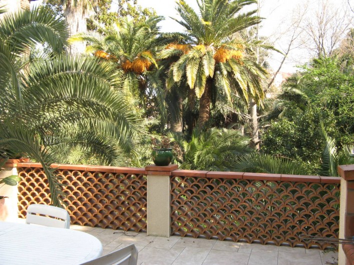 Location de vacances - Appartement à Collioure - votre terrasse