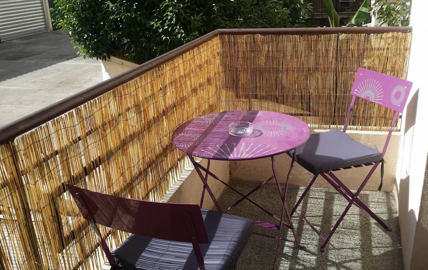 Location de vacances - Appartement à Nice - La petite terrasse
