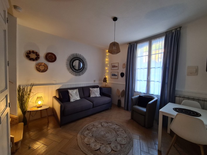 Location de vacances - Chambre d'hôtes à Tautavel - Gite - Studio Côte Vermeille (Canapé-lit  rapido)