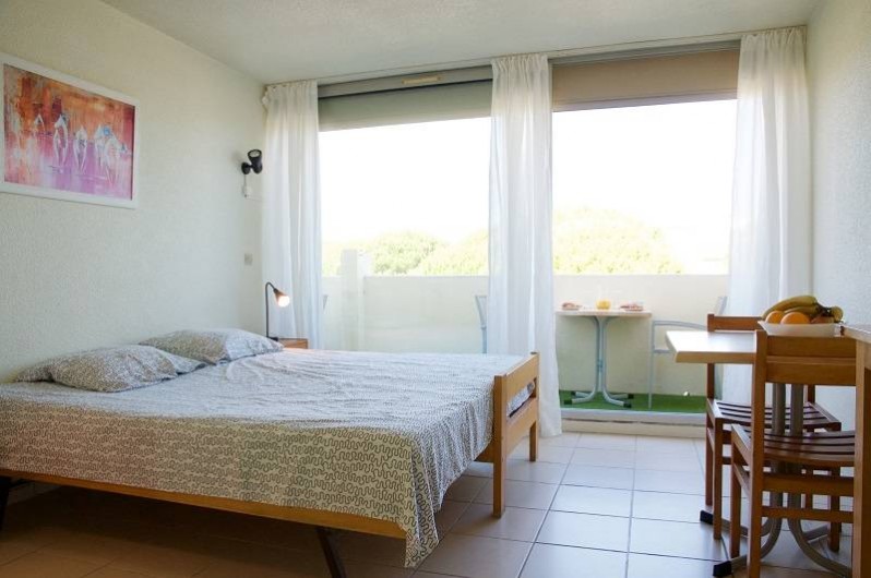 Location de vacances - Appartement à Le Grau-du-Roi - Nos studios de 2 à 4 personnes au second étage vue sur mer (climatisés)