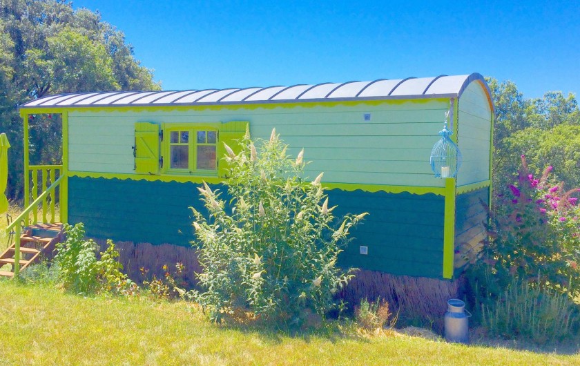 Location de vacances - Villa à Simeyrols - Hébergement insolite studio autonome 18m2/ 2 pers ou Chbre suppl de ce gite