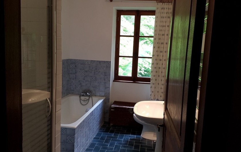 Location de vacances - Villa à Marsolan - Salle de bain avec douche séparée