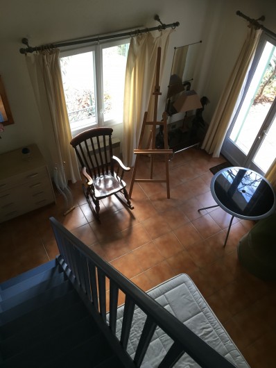 Location de vacances - Maison - Villa à Arpaillargues-et-Aureillac - chambre 3 mezzanine