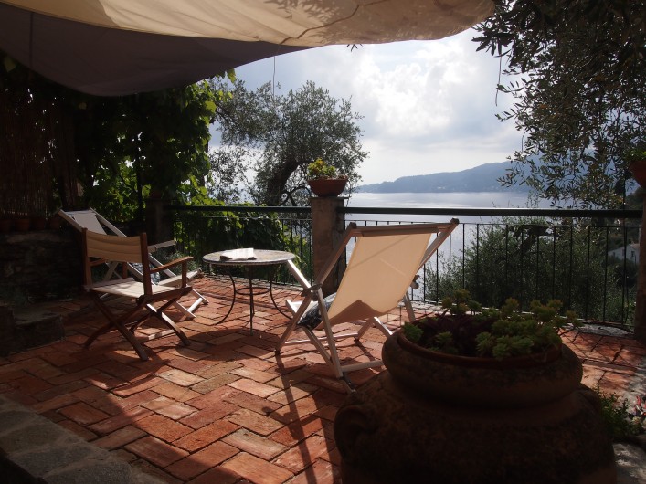 Location de vacances - Villa à Zoagli - Terrasse pour se relâcher