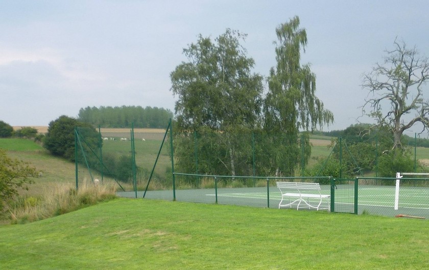 Location de vacances - Maison - Villa à Falaen - tennis privé
